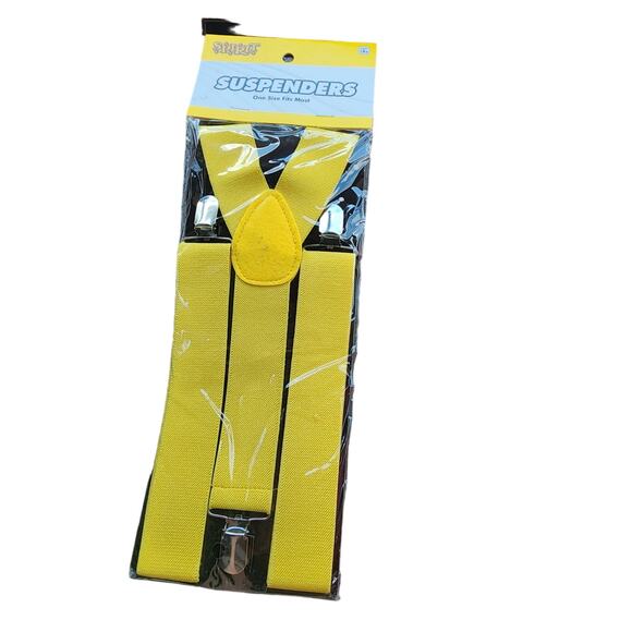 Yellow suspenders - Picture 1 of 1